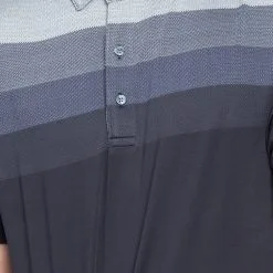 Callaway Jack Nicklaus Black Label By Perry Ellis Engineered Jacquard Polo Shirts -CLUBS Shop EngineeredJacquardPolo Caviar3