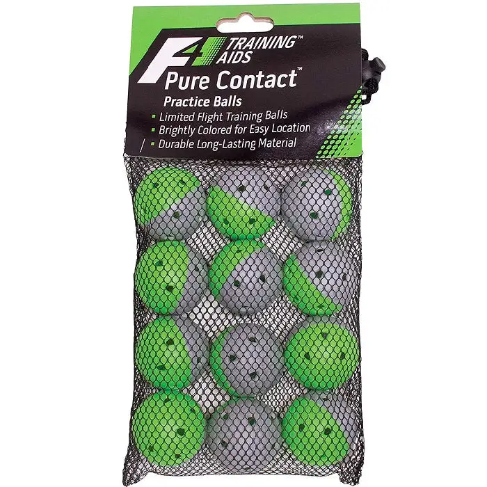 Proactive F4 Pure Contact Practice Golf Balls - 12 Pack 1 Proactive F4 Pure Contact Practice Golf Balls - 12 Pack
