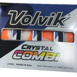 Volvik Crystal Combi Split Colored Golf Balls -CLUBS Shop FileNov232022 41940PM