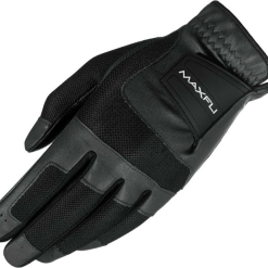 Golf Works Maxfli Universal Fit Color Golf Gloves -CLUBS Shop Fit Glove Black 1
