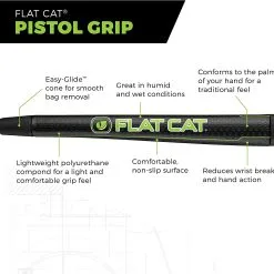 Golf Works Flat Cat Pistol Putter Grip -CLUBS Shop FlatCatPistolPutterGrips2