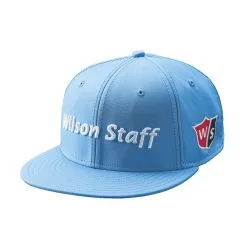Wilson Staff Golf Flat Brim Tour Caps - Assorted Colors -CLUBS Shop Flat Brim Blue 1