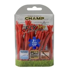 CaddiesShack Champ Fly Tees 3.25" Plastic Golf Tees -CLUBS Shop Flytee 314 25 RedPlain 92544 600px 1800x1800 77ffedd3 df72 4aee 8e46 5b051b69b2c8