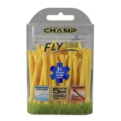 CaddiesShack Champ Fly Tees 3.25" Plastic Golf Tees -CLUBS Shop Flytee 314 25 YellowPlain 92542 600px 1800x1800 52014627 c881 4b7d b8fd 1f931895c04d