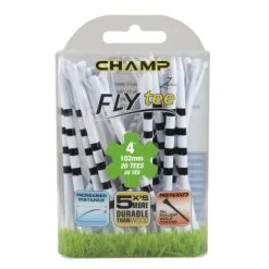 J And M Champ Zarma FLYtee MyHite Tees -CLUBS Shop Flytee My Hite Golf tees black 4