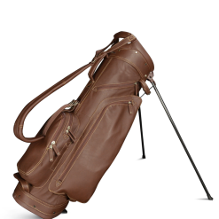 Sun Mountain Golf Leather Carry Stand Bag -CLUBS Shop G823250LeatherStandBrown Khaki