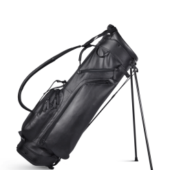 Sun Mountain Golf Leather Carry Stand Bag -CLUBS Shop G823281LeatherStandBlack
