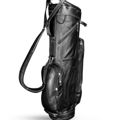 Sun Mountain Golf Leather Cart Bag -CLUBS Shop G823540LeatherCartBlack White