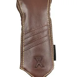 Sun Mountain Golf Leather Head Covers -CLUBS Shop G823731Brown KhakiStripeX