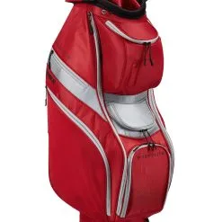 Golf Works Top-Flite Golf Gamer Cart Bag 35 Golf Works Top-Flite Golf Gamer Cart Bag -CLUBS Shop Gamer2022Red1