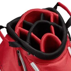 Golf Works Top-Flite Golf Gamer Cart Bag 37 Golf Works Top-Flite Golf Gamer Cart Bag -CLUBS Shop Gamer2022Red3