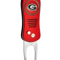 Team Golf Retractable Switchblade Switchfix Divot Tool Ball Marker - NCAA -CLUBS Shop Georgia Bulldogs Switchfix 44448 115