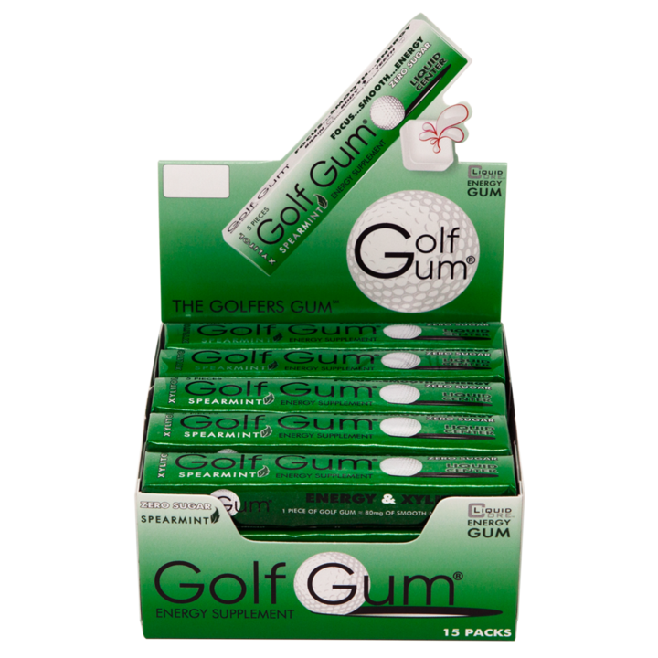 H2 Golf Gum Energy Supplement 1 H2 Golf Gum Energy Supplement
