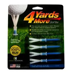 J&M 4 Yards More Golf Tees -CLUBS Shop Greenkeepers 4 Yards More Blue b4d79a16 0939 4711 a5e3 431020e6d572