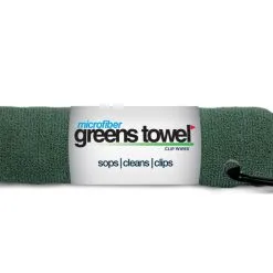 Golf Max Clip Wipes Microfiber Golf Greens Towel -CLUBS Shop Greens Towels Pine Forest