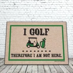 High Cotton Gifts I Golf Welcome Mat