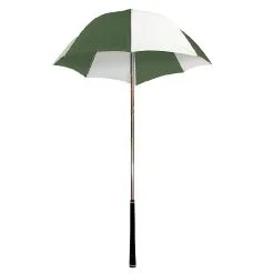 Weather Company Rain Caddy Golf Bag Umbrella -CLUBS Shop HunterGreenWhite0