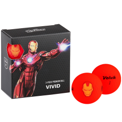 Volvik Marvel Character Golf Ball 4 Pack 20 Volvik Marvel Character Golf Ball 4 Pack -CLUBS Shop Iron Man Square f6081a14 2c4c 4d45 a28a de131575e716