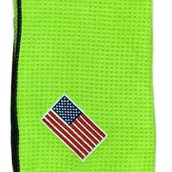 Joseph Elliott USA Embroidered Flag 18" X 18" Micro Fiber Towels -CLUBS Shop JE1