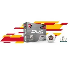 Wilson Staff Duo Soft NFL Team Licensed Golf Balls -CLUBS Shop Kansas City Chiefs Super Bowl LIV Champs