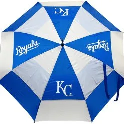 CaddiesShack Kansas City Royals Team Golf MLB 62" Golf Umbrella Auto Open Button