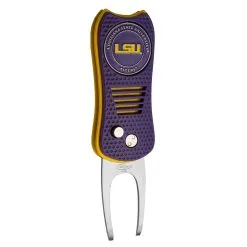 Team Golf Retractable Switchblade Switchfix Divot Tool Ball Marker - NCAA -CLUBS Shop LSU e0e37fa7 442e 4c68 a6cb d929b9d15cdb