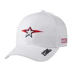 Marvel Avengers Hats By Volvik Golf -CLUBS Shop Marvel gear Captain America White