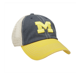 Bridgestone NCAA Relaxed Fit Mesh Hats -CLUBS Shop Michigan