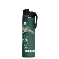 Hornung's Orca NCAA Mascot 22 Ounce Hydra Hot Cold Bottle 30 Hornung's Orca NCAA Mascot 22 Ounce Hydra Hot Cold Bottle -CLUBS Shop MichiganState H22MSMCS Hydra22 Mascot Green Solo 800x a176318c b7ca 4c53 95a0 b71ec376c717