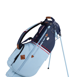 Sun Mountain 2023 Sonnenalp Mid-Stripe Single Strap Stand Bag -CLUBS Shop MidStripe N230201 frost navy red