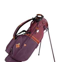 Sun Mountain 2023 Sonnenalp Mid-Stripe Single Strap Stand Bag -CLUBS Shop MidStripe N230205 port brick gold