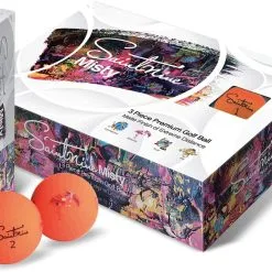 Saintnine America Saintnine Misty Premium Matte Golf Balls -CLUBS Shop MistyMatteOrange0