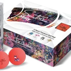 Saintnine America Saintnine Misty Premium Matte Golf Balls -CLUBS Shop MistyMatteRed0