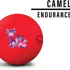 Saintnine America Saintnine Misty Premium Matte Golf Balls -CLUBS Shop MistyMatteRed1