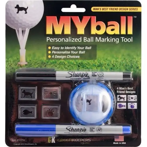 CaddiesShack MyBall Personalized Ball Marking Tool 2 CaddiesShack MyBall Personalized Ball Marking Tool - Image 2