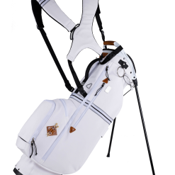 Sun Mountain 2023 Sonnenalp Mid-Stripe Dual Strap Stand Bag -CLUBS Shop N230133 white