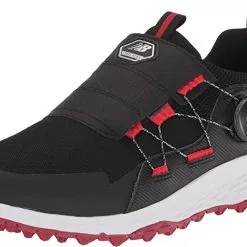New Balance Fresh Foam Pace SL BOA Spikeless Golf Shoes -CLUBS Shop NBG4007BlackRed