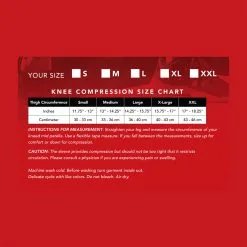 Hireko Affinity Neoprene Compression Knee Sleeve 8 Hireko Affinity Neoprene Compression Knee Sleeve -CLUBS Shop Neoprene Compression Knee Sleeve 3