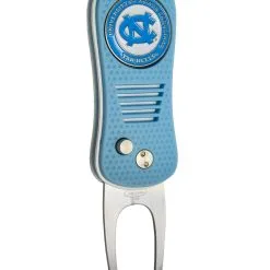 Team Golf Retractable Switchblade Switchfix Divot Tool Ball Marker - NCAA -CLUBS Shop NorthCarolina TarHeels Switchfix 44448 138
