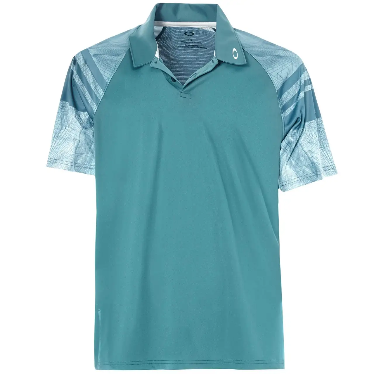 CaddiesShack Oakley Golf Mens Aero Motion Short Sleeve Polo 2 CaddiesShack Oakley Golf Mens Aero Motion Short Sleeve Polo - Image 2