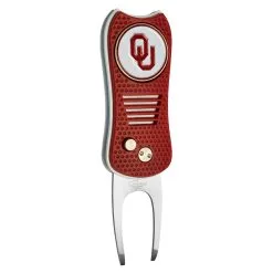 Team Golf Retractable Switchblade Switchfix Divot Tool Ball Marker - NCAA -CLUBS Shop Oklahoma b5251044 2e51 4465 ae6f 57011502ce43