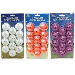 J&M OnCourse Golf Perforated Practice Golf Balls