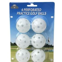 J&M OnCourse Golf Perforated Practice Golf Balls -CLUBS Shop OnCourse Perferated Golf Balls 13011