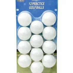 J&M OnCourse Golf Solid Platic Practice Golf Balls
