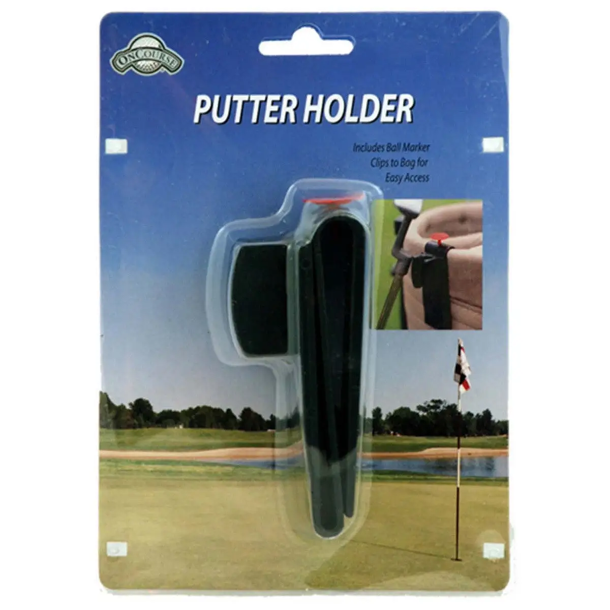 J&M OnCourse Golf Putter Club Holder Attachment 1 J&M OnCourse Golf Putter Club Holder Attachment