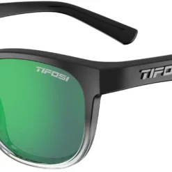 Tifosi Optics Swank Sunglasses -CLUBS Shop Onyx Fade Green Lens