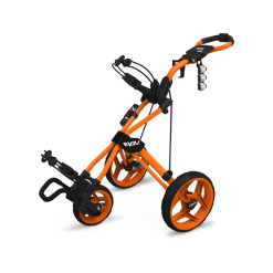 Proactive Clicgear Golf 3-Wheel Rovic Junior Push Cart Model RV3J -CLUBS Shop Orange