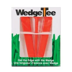 J And M Wedge Tees Golf Tee, Divot Repair & Groove Cleaner Combo -CLUBS Shop Orange Pack