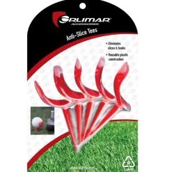 CaddiesShack Orlimar Anti-Slice Tee Pack (5 Pack)