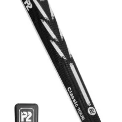 CaddiesShack P2 Classic Tour Putter Grips -CLUBS Shop P2 Classic Tour Black White